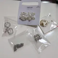 Lattice イヤリング アクセサリー指輪　ネックレス まとめ売り