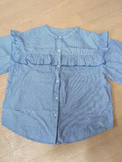 titivate ボリュームスリーブフリルブラウス