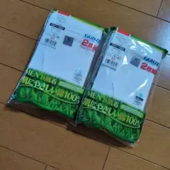 【新品】GUNZE 天引きブリーフ（前開き） 2枚組 Mサイズ 綿100%