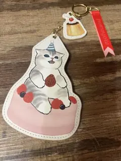 モフサンド　バッグチャーム　ショートケーキ