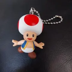 スーパーマリオマス　キーホルダー　キノピオ