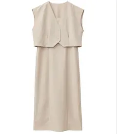 earth music&ecology SET2点ベスト＋キャミワンピース