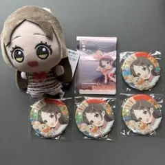 学園アイドルマスター　ちびぐるみ　缶バッジ　ノベルティ倉本千奈 GIGO限定