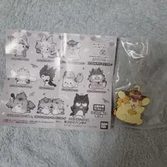 モンスターハンター×サンリオキャラクターズ　ラバーマスコット　ポムポムプリン