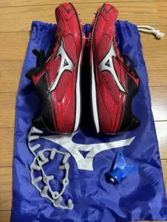 Mizuno スパイクシューズ レッド ブラック
