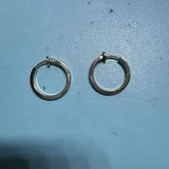 3点セット イヤリング ゴールド、シルバー 、ネイビー