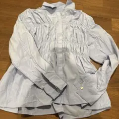 VIS ライトブルー シャーリングシャツ F