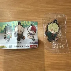 僕のヒーローアカデミア　ラバーマスコット&アクスタ&缶バッチ