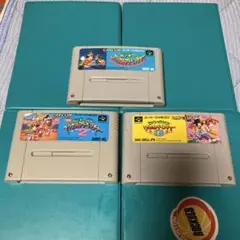 スーパーファミコン　ディズニー　マジカルアドベンチャー1.2.3 コンプリート