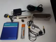 Panasonic SJ-MJ100 ジャンク 箱付 廃盤 MD Panasonic SJ-MJ100 Portable MiniDisc Player