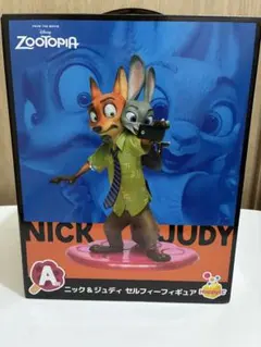ズートピア ハッピーくじ ニック & ジュディ セルフィーフィギュア