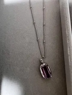 シルバーペンダント ネックレス クリスタル