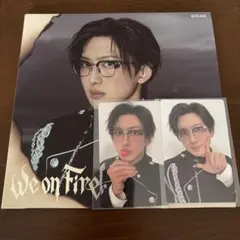 &TEAM We on fire FUMA フウマ　トレカ　アルバム