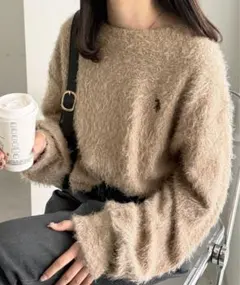 【新品】GeeRA別注U.S. POLO ASSN. シャギーニット