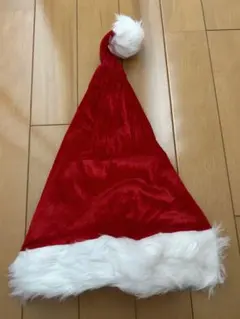 サンタ帽子 赤 フリース