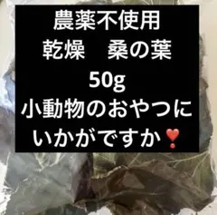 農薬不使用　乾燥桑の葉　50gのサムネイル