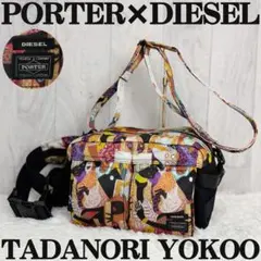 PORTER ポーター DIESEL ディーゼル 横尾忠則 ウエストバッグ DIESEL×PORTER×横尾忠則！ 夢のトリプルコラボが斬新なアイテムを