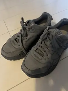 UGG 25.5㎝　厚底 スニーカー グレー スエード