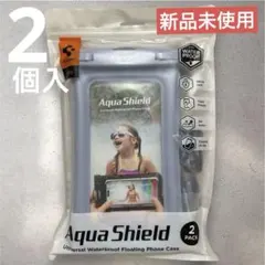 防水スマホケース 2個セット アクアブルー IPX8対応 新品未使用