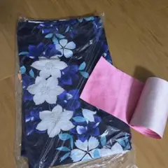 花柄浴衣・帯リバーシブルのセット