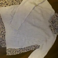 グリーンレーベルリラクシングの豹柄ピンクベージュのトップスです(*^^*)