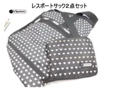 ✨LeSportsac　レスポートサック　ボストンバッグ　エコバッグ　２点セット