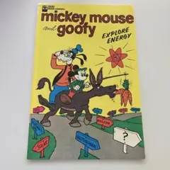 ミッキーマウスとグーフィーがエネルギーを探るウォルト・ディズニー