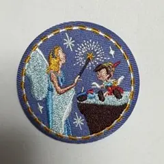 ディズニー　刺繍カンバッチ　ピノキオ