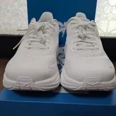 HOKA スニーカー ホワイト クリフトン10 ワイド 23.5のサムネイル