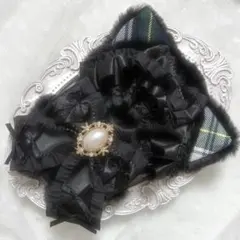 ぬい服　着ぐるみ　10〜12cm用　ブラック グリーン ねこ チェーンフック付き