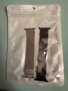 Apple Watch バンド 2本セット シルバー ブラック