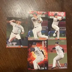 埼玉西武ライオンズ　プロ野球チップス第二弾5枚セット