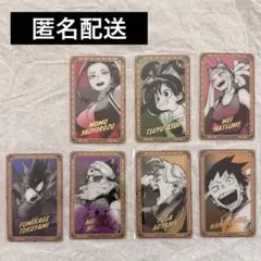 僕のヒーローアカデミア 原画展 箔押しクリアカード セット