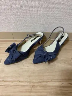 エスペランサ　リボン　ミュール