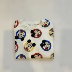 futafuta バースデイ　ミッキーマウス 長袖Tシャツ　ロンT