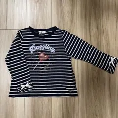 SLAP SLIP 長袖カットソー 120cm ボーダー
