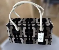 「和想庵」和装用バッグ 牛革に希少モールのお洒落バッグ１月末まで