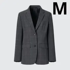 UNIQLO ユニクロ テーラードジャケット（グレンチェック） M