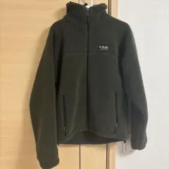 Rab ダブルフリースジャケット オリーブ　M