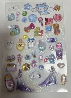 【シール40枚以上】おすそ分け　まとめ売り　ボンボンドロップシールぷくぷくシール