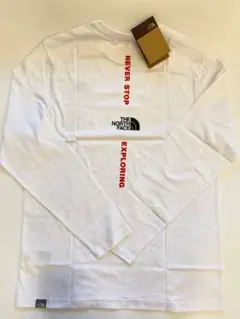 【Lサイズ】新品 未使用 タグ付き ノースフェイス ロンT ホワイト