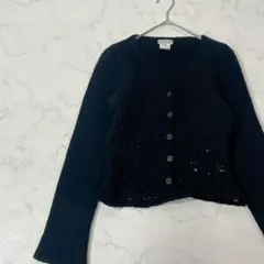 DRIED VAN NOTEN ワントーン 長袖 ニット カーディガン Sのサムネイル