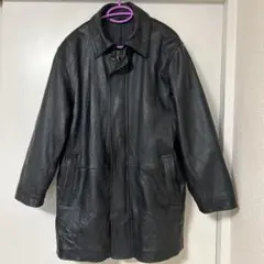 羊革メンズコート