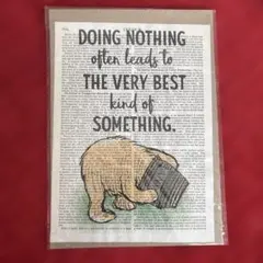 アートプリント　ポスター　くまのプーさん