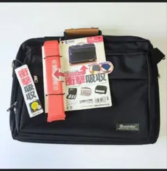 新品　サンワサプライ PCキャリング・ビジネスバッグ 2way仕様　撥水加工　黒