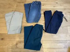 ボーイズ男の子ロングパンツ150秋冬まとめ売りボトムス