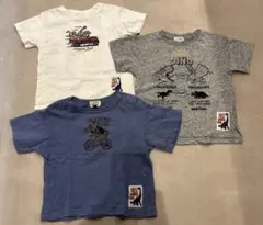 恐竜　半袖Tシャツ　95 100 3枚まとめ売り