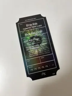 Stray Kids MANIAC in JAPAN ピクチャーチケット