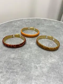 GRETAグレタ　24KT 革製　バングル