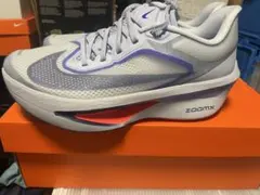 Nike Zoom Fly 6 26.0cm グレー/パープル/レッド